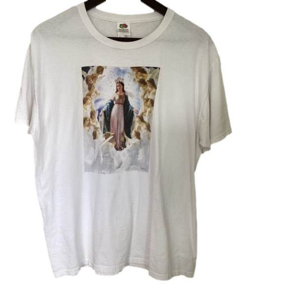 Other - 3/$25 White Graphic  Tee